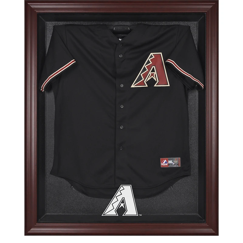 Arizona Diamondbacks Mahogany Framed Logo Jersey Display Case