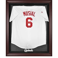 St. Louis Cardinals Mahogany Framed Logo Jersey Display Case