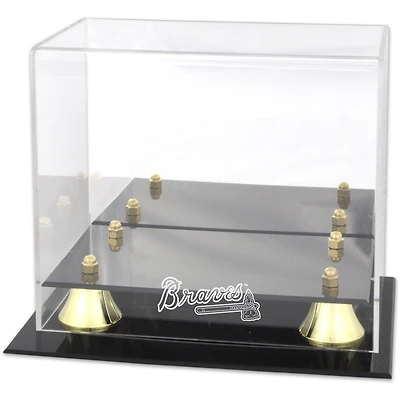 Atlanta Braves Golden Classic Logo Mini Helmet Case