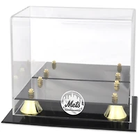 New York Mets Golden Classic Logo Mini Helmet Case