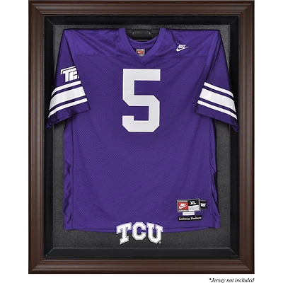TCU Horned Frogs Brown Framed Logo Jersey Display Case