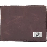 Florida State Seminoles (FSU) Leather Billfold with Concho - Brown