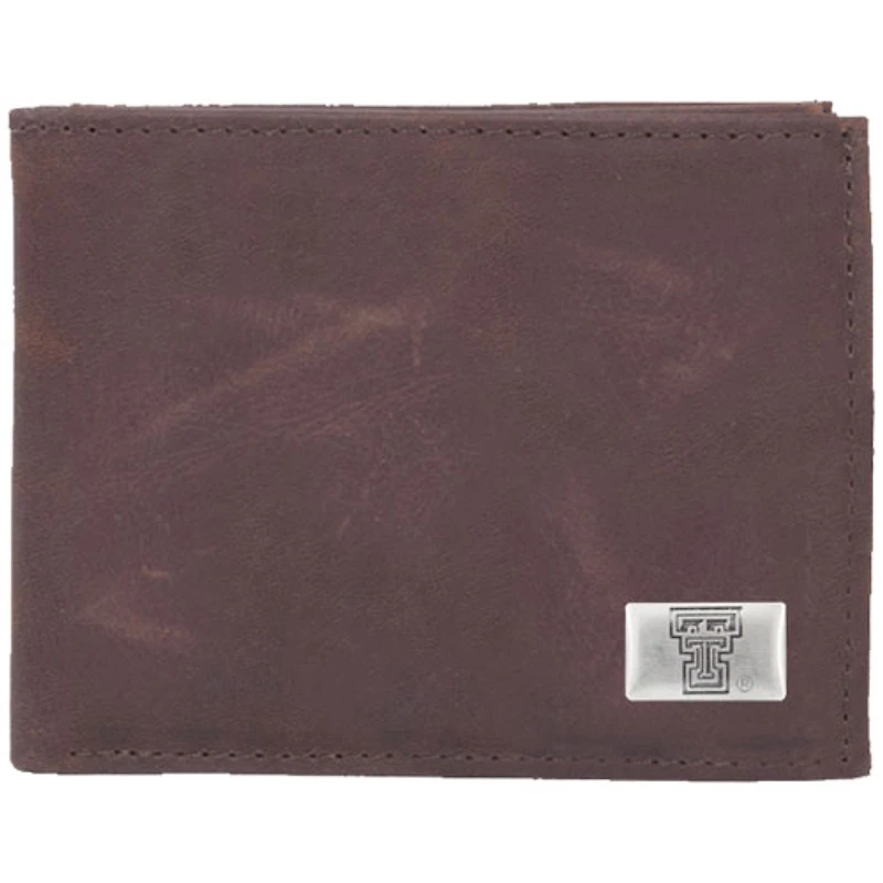 Texas Tech Red Raiders Leather Concho Billfold Wallet