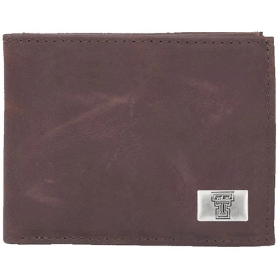 Texas Tech Red Raiders Leather Concho Billfold Wallet