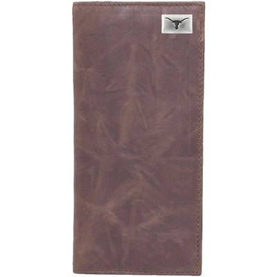 Texas Longhorns Leather Concho Secretary Wallet