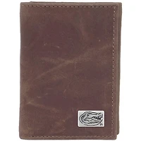Florida Gators Leather Trifold Wallet with Concho