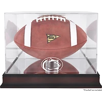 Penn State Nittany Lions Mahogany Base Logo Football Case with Mirror Back