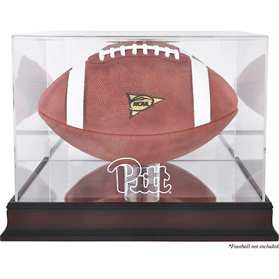 Pittsburgh Panthers Mahogany Base Logo Football Case with Mirror Back