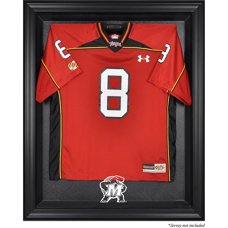 Maryland Terrapins Black Framed Logo Jersey Display Case