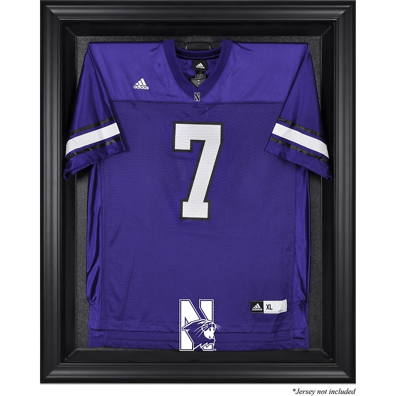 Northwestern Wildcats Framed Logo Jersey Display Case