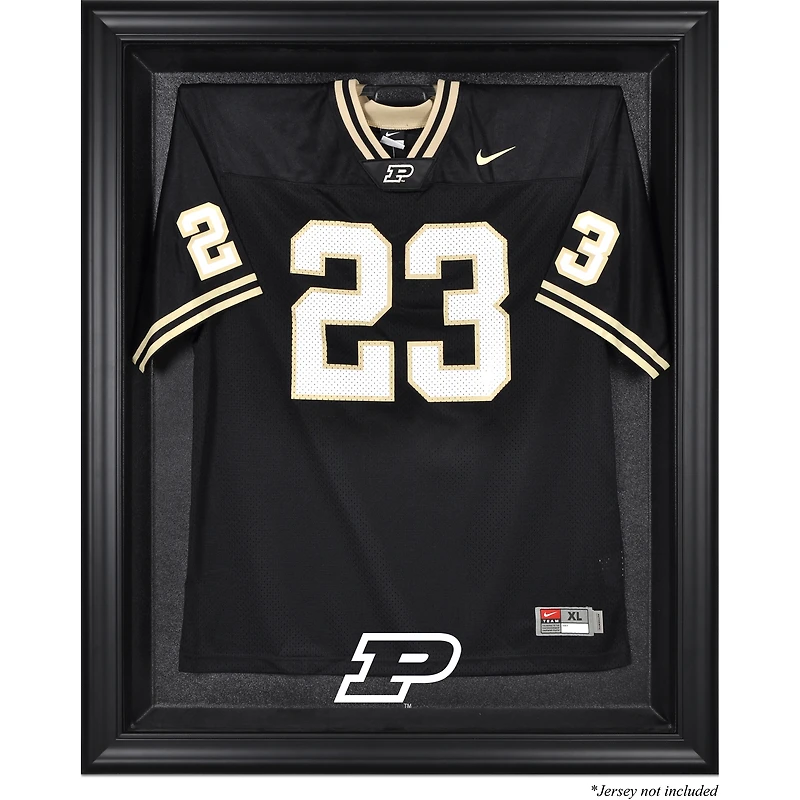 Purdue Boilermakers Black Framed Logo Jersey Display Case