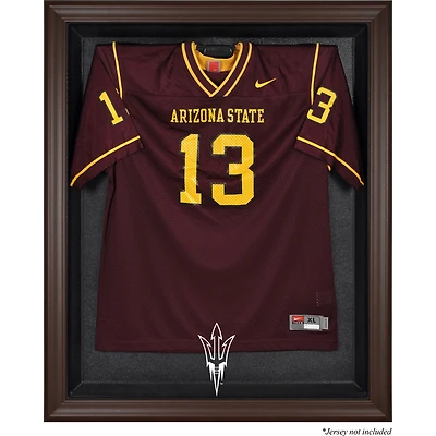 Arizona State Sun Devils Brown Framed Logo Jersey Display Case