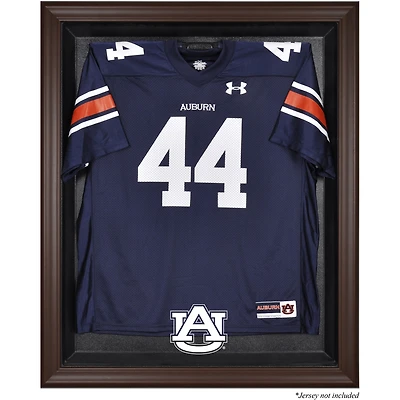 Auburn Tigers Brown Framed Logo Jersey Display Case