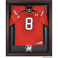 Maryland Terrapins Brown Framed Logo Jersey Display Case