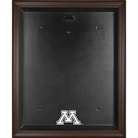 Minnesota Golden Gophers Brown Framed Logo Jersey Display Case