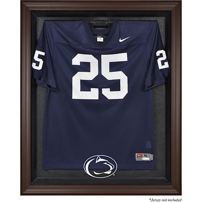 Penn State Nittany Lions Brown Framed Logo Jersey Display Case