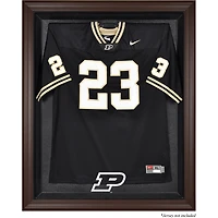 Purdue Boilermakers Brown Framed Logo Jersey Display Case
