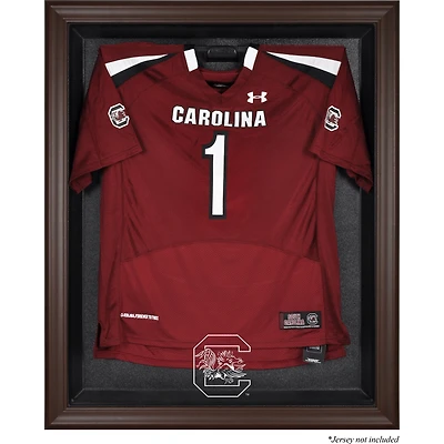 South Carolina Gamecocks Brown Framed Logo Jersey Display Case