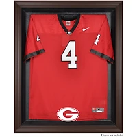 Georgia Bulldogs Brown Framed Logo Jersey Display Case