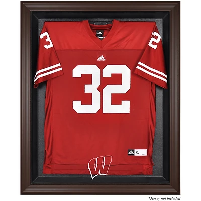Wisconsin Badgers Framed Logo Jersey Display Case