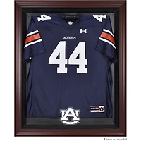 Auburn Tigers Mahogany Framed Logo Jersey Display Case