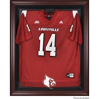 Louisville Cardinals Mahogany Framed Logo Jersey Display Case