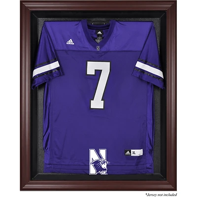Northwestern Wildcats Mahogany Framed Logo Jersey Display Case