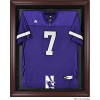 Northwestern Wildcats Mahogany Framed Logo Jersey Display Case
