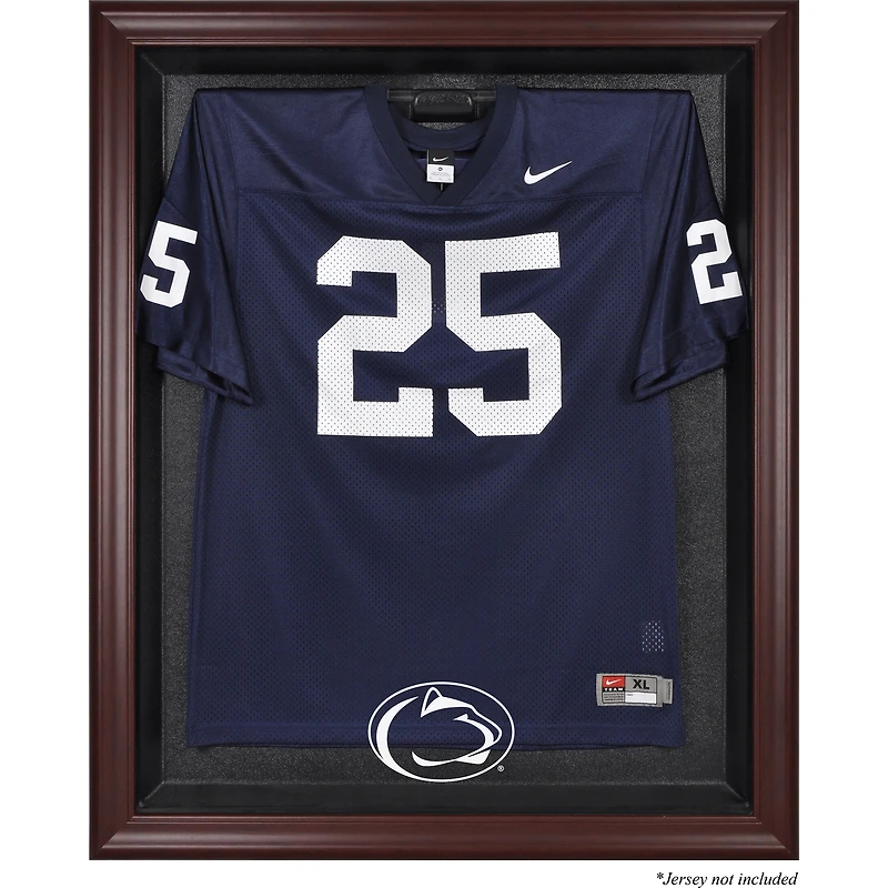 Penn State Nittany Lions Mahogany Framed Logo Jersey Display Case