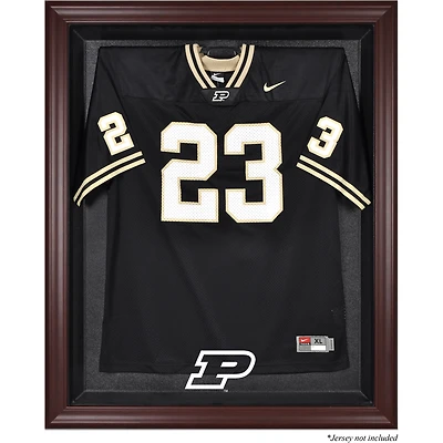 Purdue Boilermakers Mahogany Framed Logo Jersey Display Case
