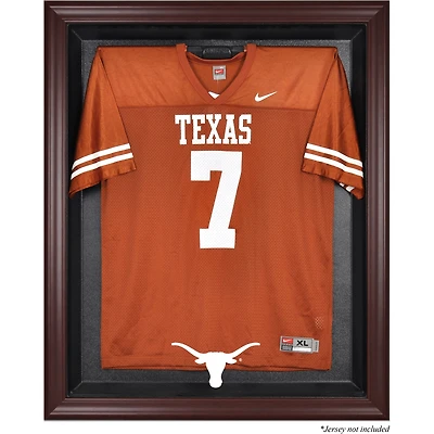 Texas Longhorns Mahogany Framed Logo Jersey Display Case
