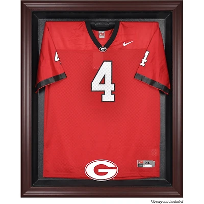 Georgia Bulldogs Mahogany Framed Logo Jersey Display Case