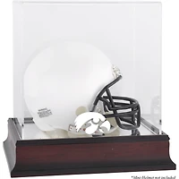 Iowa Hawkeyes Mahogany Logo Mini Helmet Case with Mirror Back