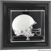 Texas Tech Red Raiders Black Framed Wall Mounted Mini Helmet Display Case