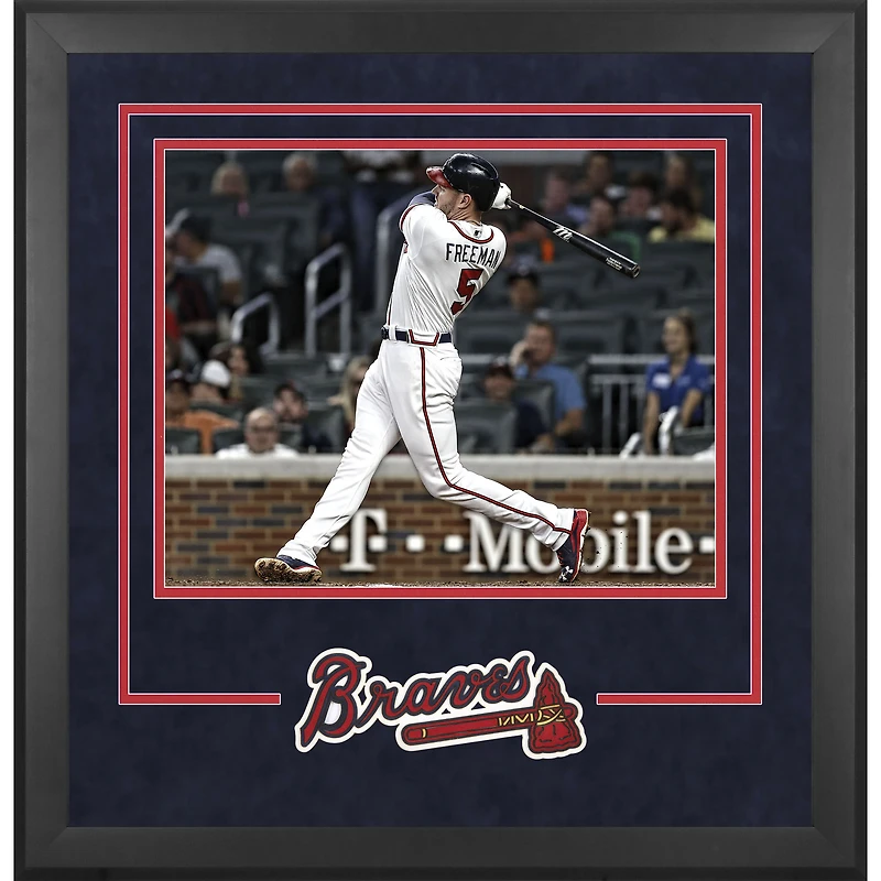 Atlanta Braves Deluxe 16" x 20" Horizontal Photograph Frame