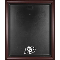Colorado Buffaloes Mahogany Framed Logo Jersey Display Case