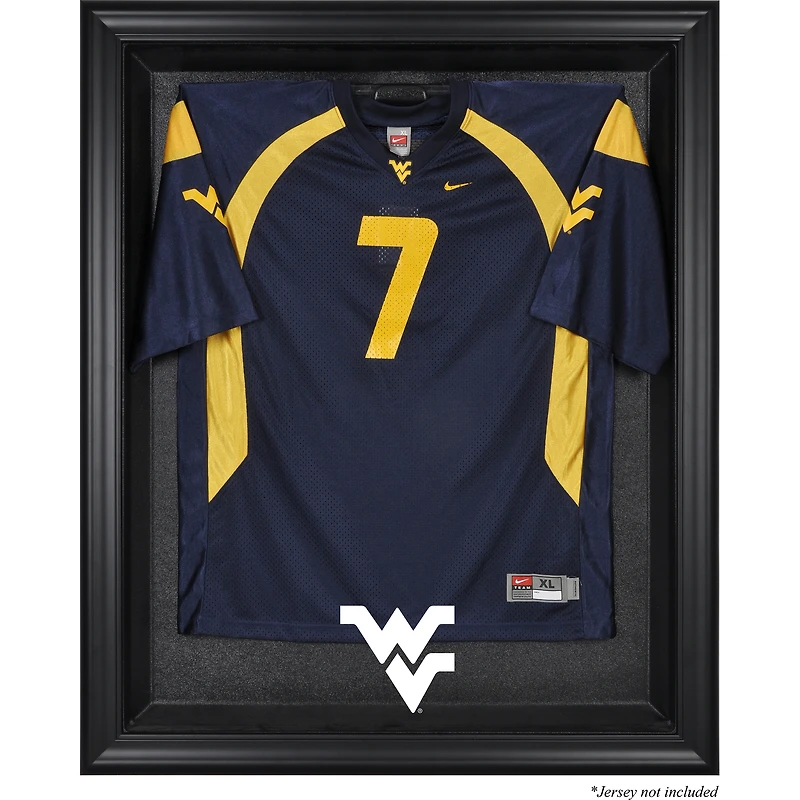 West Virginia Mountaineers Framed Logo Jersey Display Case