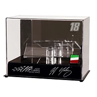 JJ Yeley 1:24 Die Cast Display Case with Platform and Race Used Metal