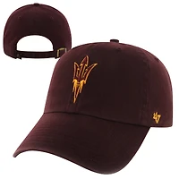 Men's '47 Maroon Arizona State Sun Devils Clean Up Adjustable Hat