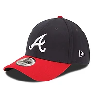Men's New Era Navy/Red Atlanta Braves MLB Team Classic Home 39THIRTY Flex Hat
