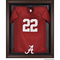 Alabama Crimson Tide Brown Framed Logo Jersey Display Case