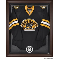 Boston Bruins Brown Framed Logo Jersey Display Case