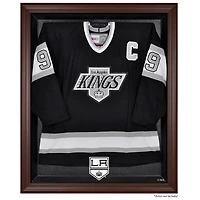 Los Angeles Kings Brown Framed Logo Jersey Display Case