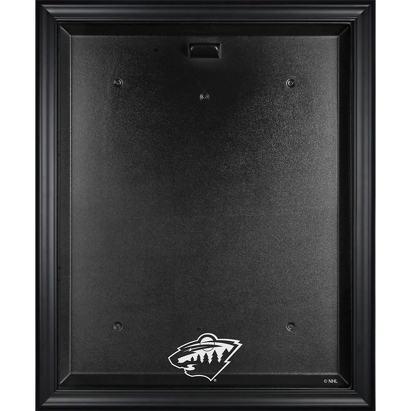 Minnesota Wild Black Framed Jersey Display Case