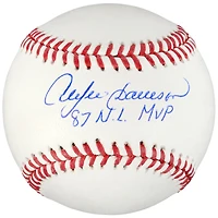 Andre Dawson Chicago Cubs Autographed Baseball with "87 NL MVP" Inscription