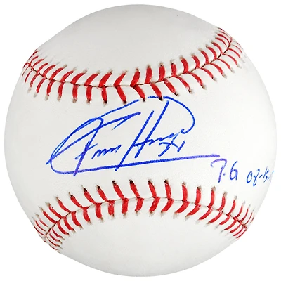 Felix Hernandez Seattle Mariners Autographed Baseball with PG 08/15/12 Inscription