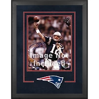 New England Patriots Deluxe 16'' x 20'' Vertical Photograph Frame with Team Logo