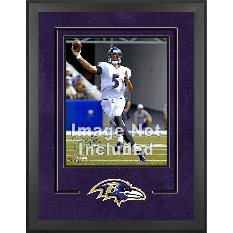 Baltimore Ravens Deluxe 16'' x 20'' Vertical Photograph Frame with Team Logo