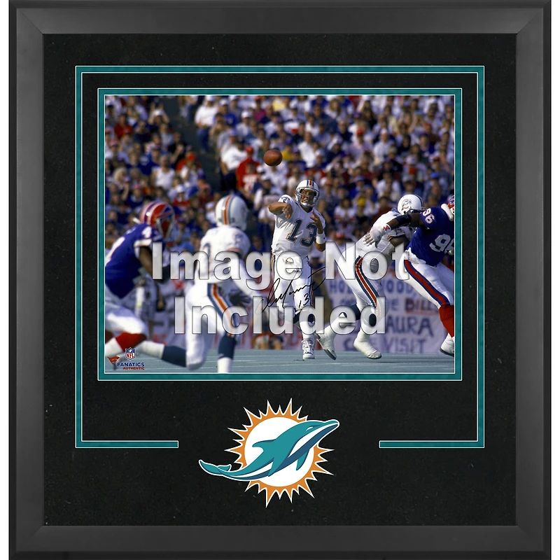 Miami Dolphins Deluxe 16'' x 20'' Horizontal Photograph Frame with Team Logo