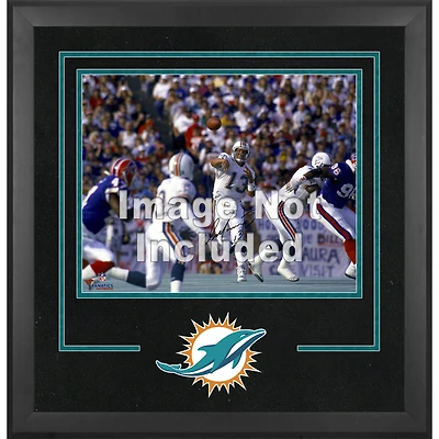 Miami Dolphins Deluxe 16'' x 20'' Horizontal Photograph Frame with Team Logo